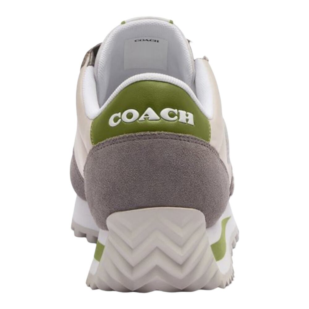 COACH Women's Runner "C" Lace Up Jogger Sneakers Beige Size 6 - Picture 4 of 4